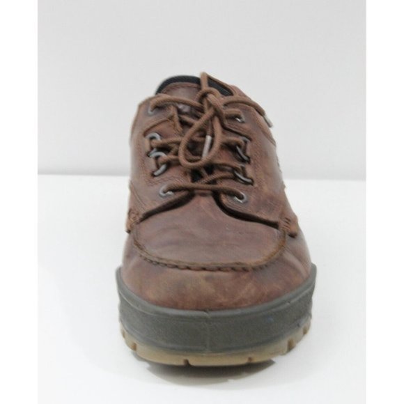 Ecco Men Shoes Track 25 Gore Tex Arch Support Comfort Leather - Picture 6 of 11